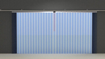 Les differents rideaux a lanieres PVC souple