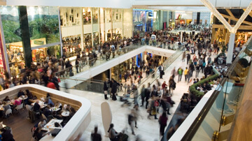 Exemple d'ERP: un centre commercial