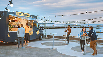 Exemple de commerce non sédentaire: un food truck