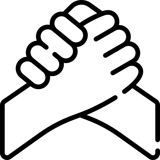 pictogramme serrage de main