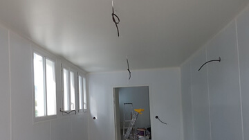 Exemple de rénovation de la cuisine d'une salle polyvalente communale