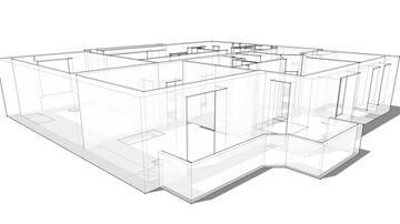Visualisation d'un local en 3D