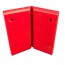 Angle interne pour lisse de protection murale PEHD rouge