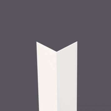 Corniere PVC 80 x 80 mm blanche (65)