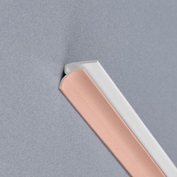Congé d'angle interne orange clay pour plaques et revêtements épaisseur 2-3 mm