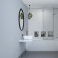 Panneau mural décoratif intérieur PVC Satiné Bleu "Flint" Altro Whiterock Satins pour salle de bain 3