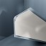 Congé d'angle interne PVC beige gris silk 30 mm x 30 mm en 2 parties Altro pour habillage angle panneaux muraux épaisseur 2,5 mm