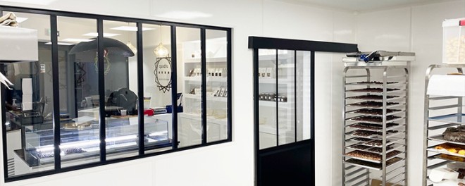 laboratoire de chocolaterie rénové