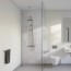 Panneau PVC imitation Béton Clair ou pierre blanche pour salle de bain