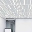 Dalles acoustiques et déco bayadère aluminium Eurocoustic