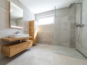 Douche a l'italienne en pierre
