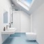 Panneau mural décoratif intérieur PVC Satiné Blanc "Ice" Altro Whiterock Satins pour salle de bains 2