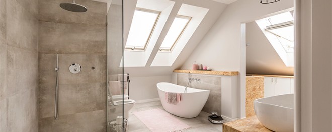 Salle de bain rénovée entièrement équipée