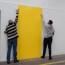 Plaque PVC jaune 3 mm rigide et brillante 