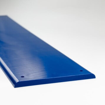 Lisse de protection Polyéthylène bleue gentiane