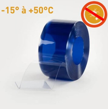 Rouleau lanière PVC antistatique