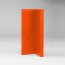 Angle interne pour lisse de protection murale Polyéthylène orange