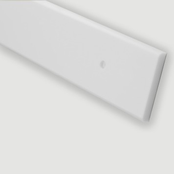 Lisse de protection murale Polyéthylène blanche (435)
