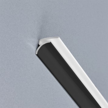 Congé d'angle interne noir liquorice pour plaques et revêtements épaisseur 2-3 mm