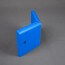 Angle externe pour Plinthe Polyéthylène Bleue avec découpe pour U de sol