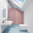 Panneau mural décoratif intérieur PVC Satiné Rose "Blush" Altro Whiterock Satins pour salle de bains 2
