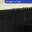 Rideau standard opaque noir sur mesure 2