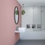 Panneau mural décoratif intérieur PVC Satiné Rose "Blush" Altro Whiterock Satins pour salle de bains 3