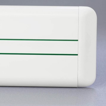 parechoc-PVC-vue-de-face-avec-embout-cache-vis-vert