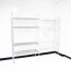 Rayonnage alimentaire aluminium anodisé-Suite-Tablettes Grilles-Hauteur 1770mm
