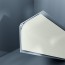 Congé d'angle interne PVC vert spa 30 mm x 30 mm en 2 parties Altro pour habillage angle panneaux muraux épaisseur 2,5 mm