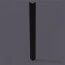 Corniere PVC 25x25 noire