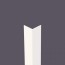 Corniere PVC 50x50mm épaisseur 2 mm Blanc 9010