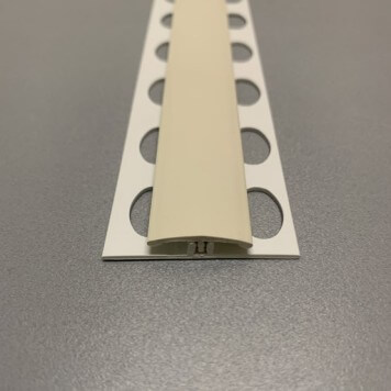 couvre-joint-2.50-mm-Creme-pour-plaques-vue-face
