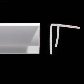 Baguette angle externe bleu twilight plan