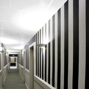 dalle faux plafond chrome couloir 2