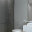 Réalisation hall d'accueil avec Panneau mural décoratif intérieur PVC Satiné Blanc Gris "Cesco" Altro Whiterock Satins