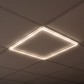 Plafonnier cadre LED 595x595 40W 3200lm 4000K IP20
