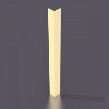 Corniere PVC 40x40 beige