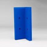 Angle interne pour plinthe Polyéthylène bleue