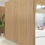 Plaque pvc bois doré cloison