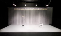Rideau à lanières en PVC pour une pièce de théâtre