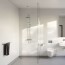 Panneau mural décoratif intérieur PVC Satiné Blanc Gris "Cesco" Altro Whiterock Satins pour salle de bains
