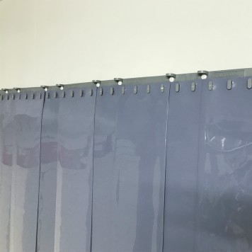 Rideau standard gris opaque recouvrement 50%