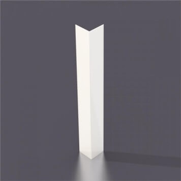 Corniere PVC 60 x 60 mm blanche