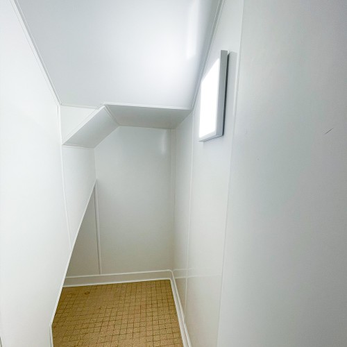 rénovation avec plaques en PVC 2 mm HACCP