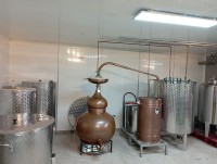 distillerie protégée à l'aide de revêtements muraux en PVC