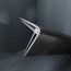 Baguette d'angle externe (sortant) PVC noir liquorice 40 mm x 40 mm en 2 parties ALTRO pour panneaux muraux épaisseur 2,5 mm