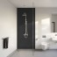 Panneau mural décoratif intérieur PVC Satiné Noir "Dakota" Altro Whiterock Satins pour salle de bain