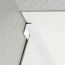 Congé d'angle interne blanc gris cesco pour plaques PVC épaisseur 2-3 mm en situation