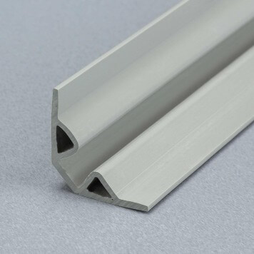 Congé d'angle femelle PVC pour congé d'angle mâle PVC